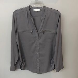 Calvin Klein button up blouse